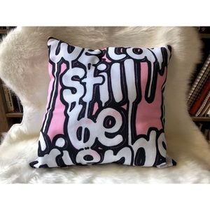 PILLOW TALK 13x13” Decorative Pillows by Mel One